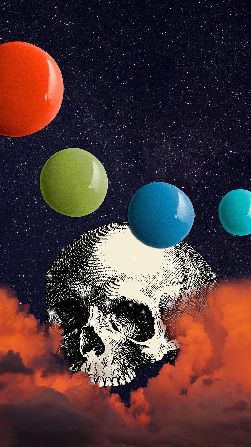 800x1422 iPhone Wallpaper Skull Image. Free