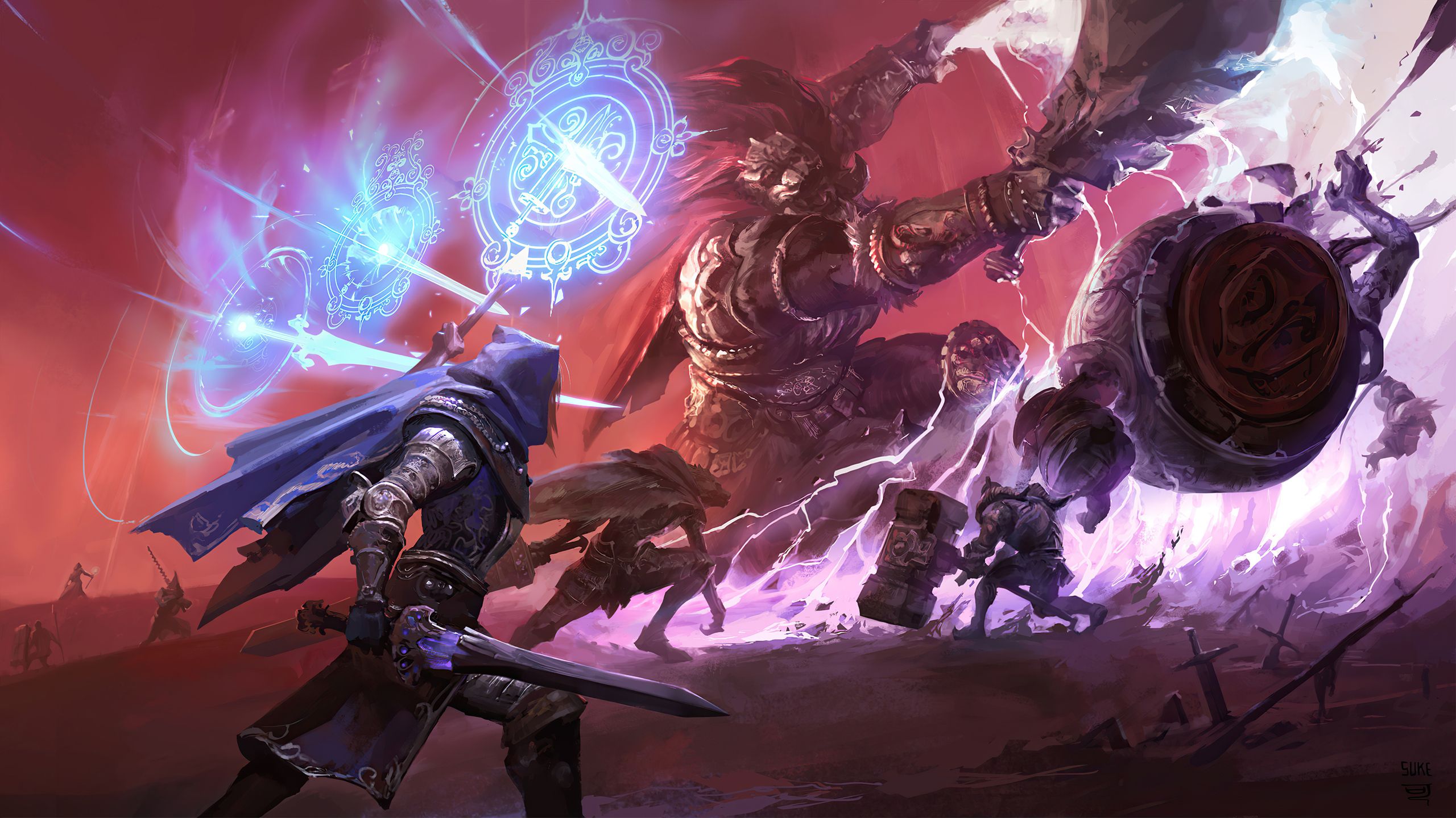 2560x1440 Elden Ring Starscourge Radahn Fight 1440P Resolution , HD 4k Wallpaper, Image, Background, Photos and Picture