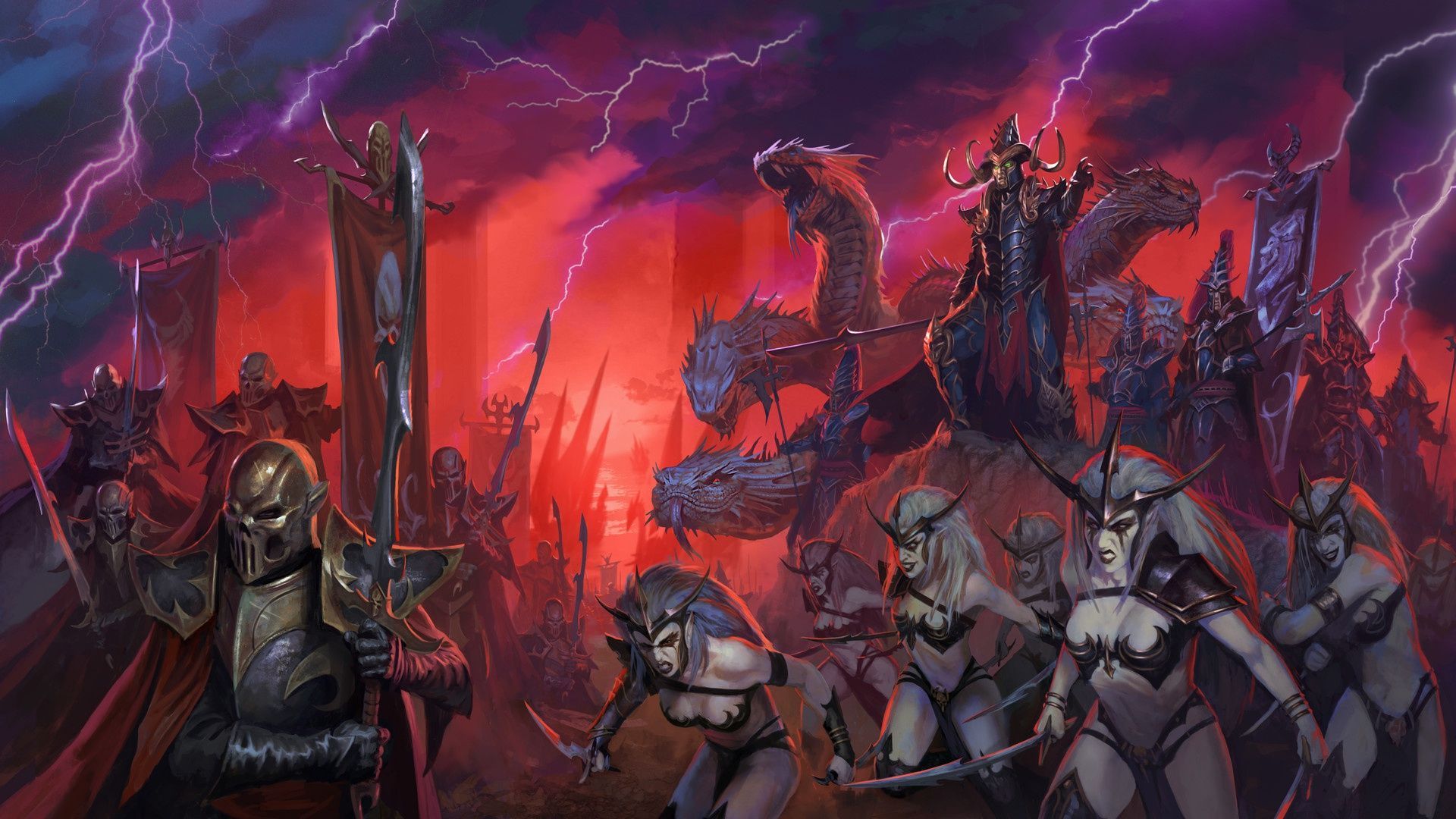 1920x1080 Wallpaper Total warhammer 2 was, Darck