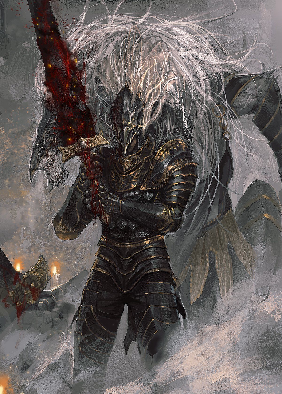 1200x1675 Fan art. Elden Ring