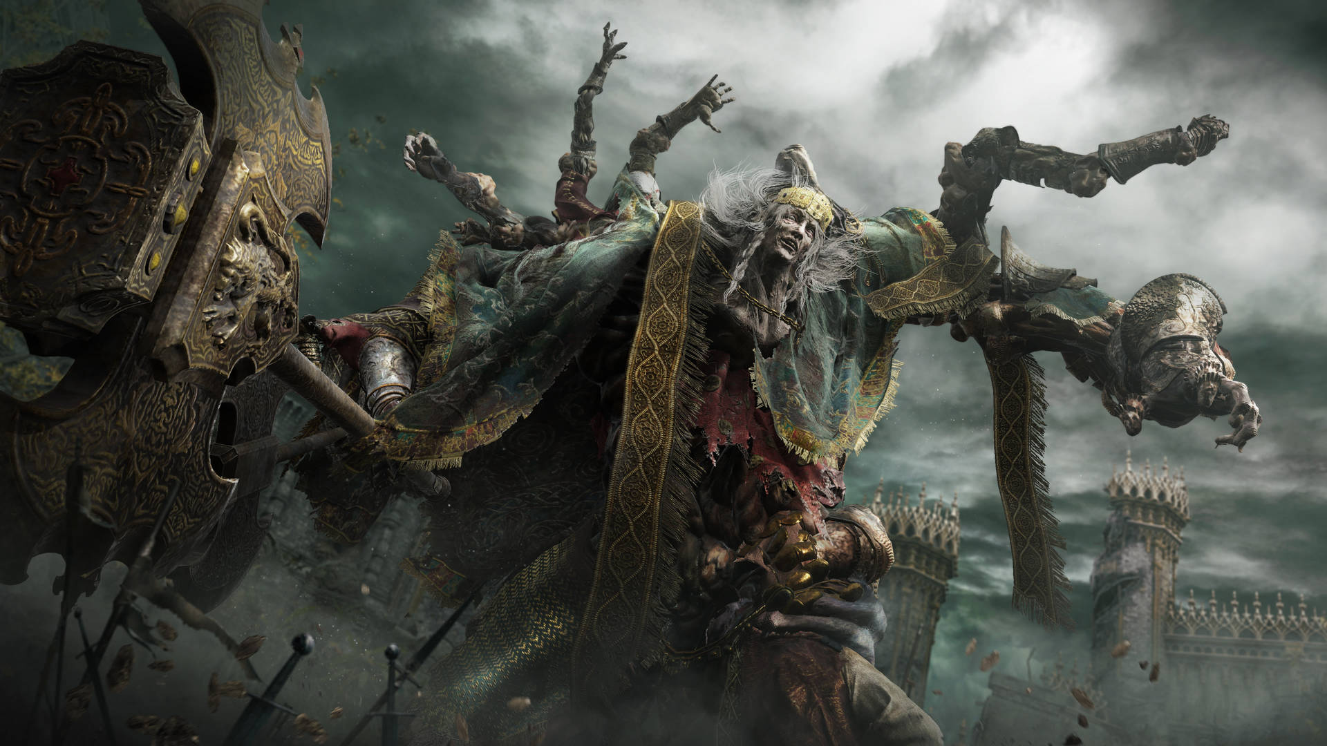 1920x1080 Download Elden Ring Godrick Wallpaper