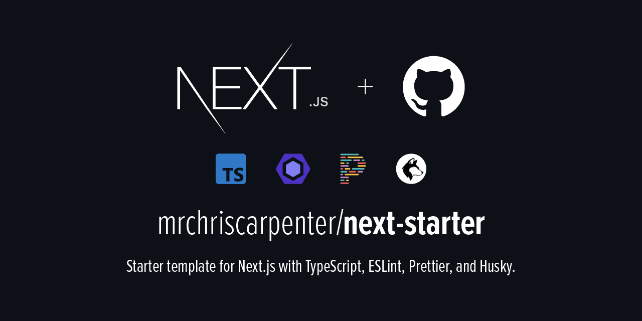 1280x640 Nextjs Starter · GitHub Topics · GitHub