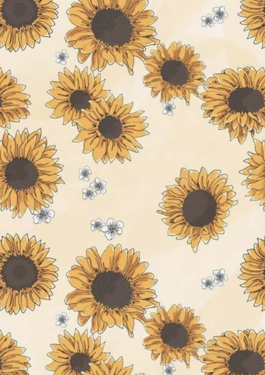 850x1202 Flower Drawing Wallpaper