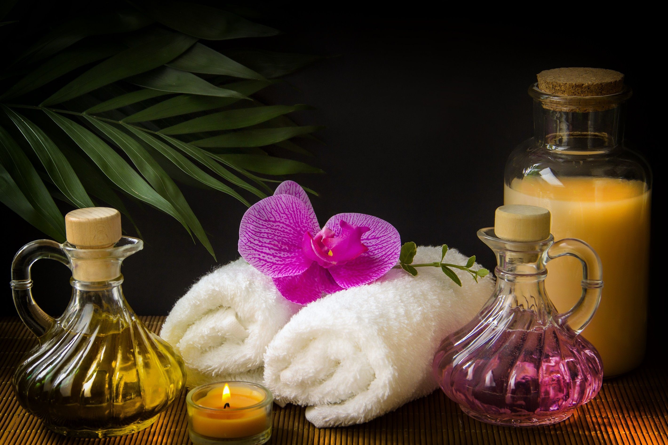 2840x1893 Man Made Spa HD Wallpaper