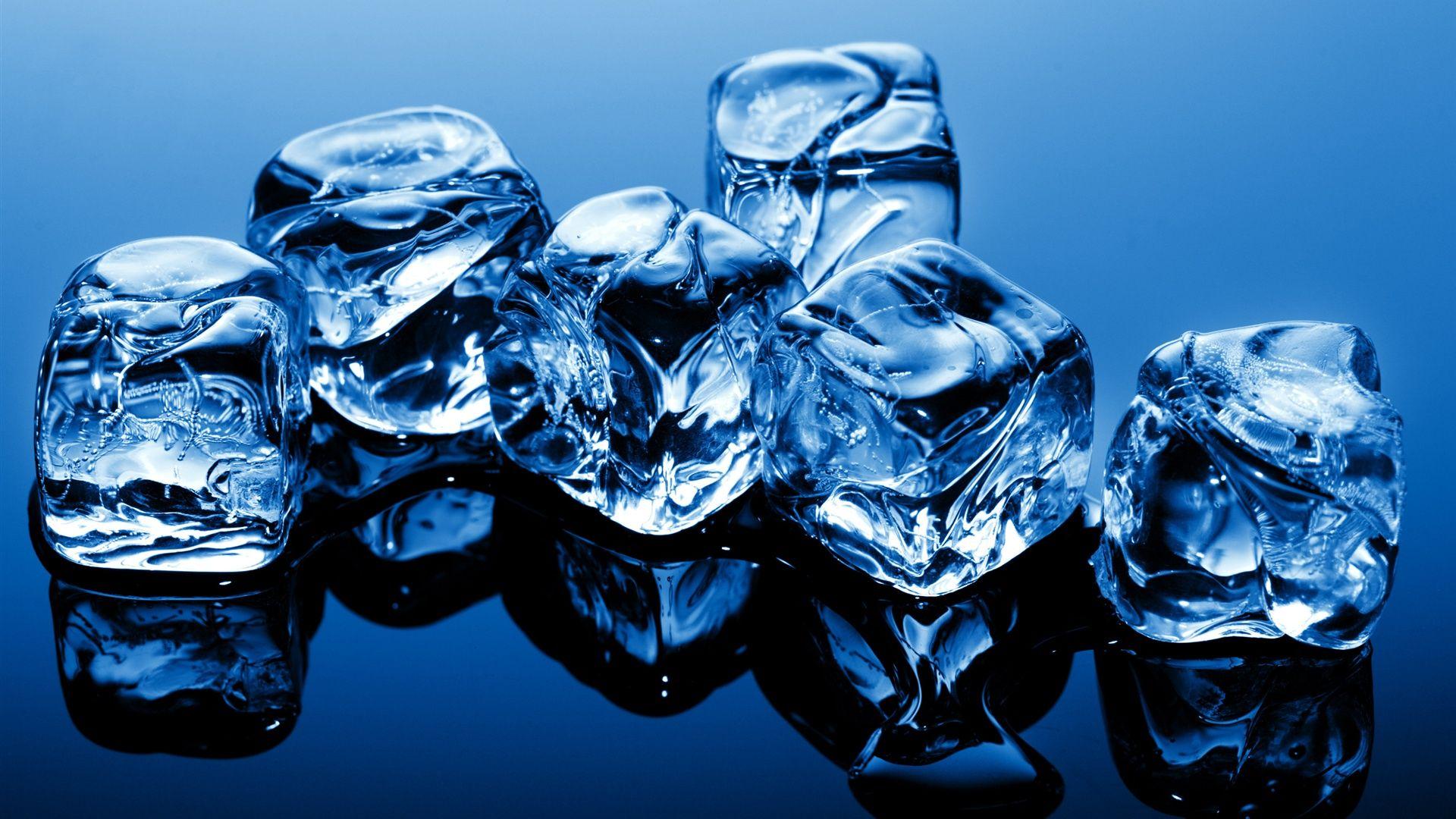 1920x1080 Wallpaper Blue theme, cold ice cubes 2560x1600 HD Picture, Image