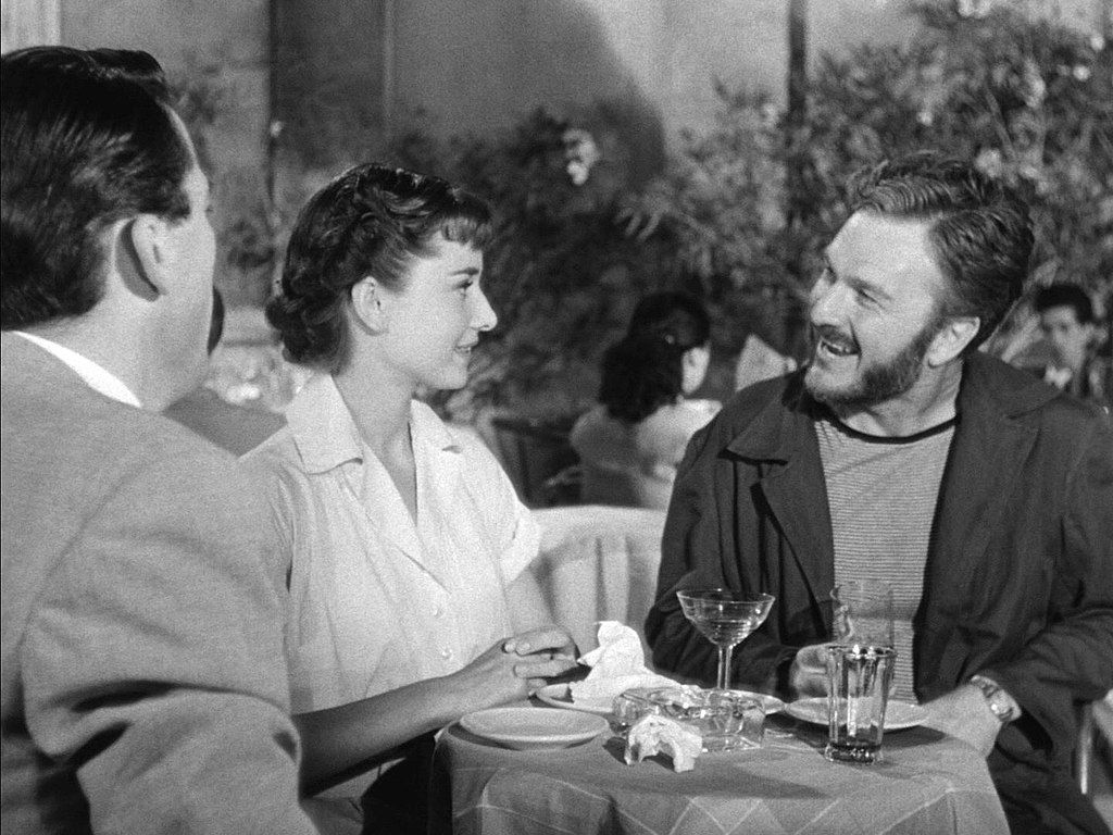 1024x768 Eddie Albert in Roman Holiday trailer