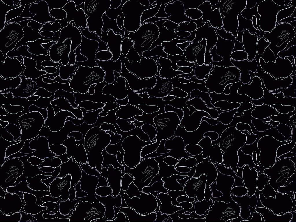 1024x768 Bape Background
