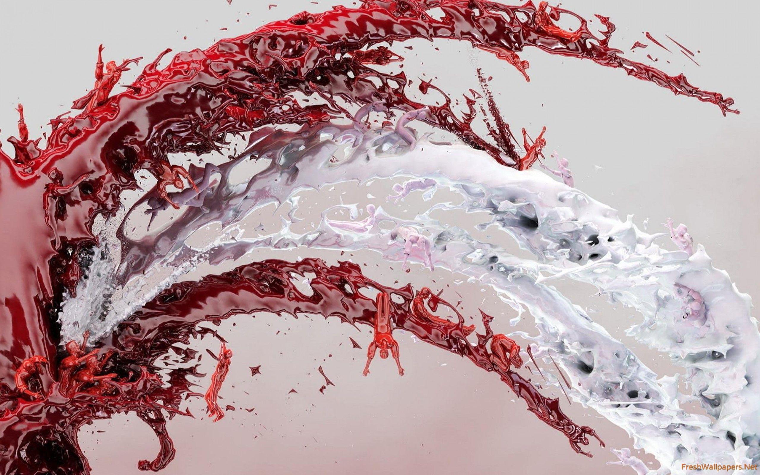 2560x1600 Liquid People wallpaper