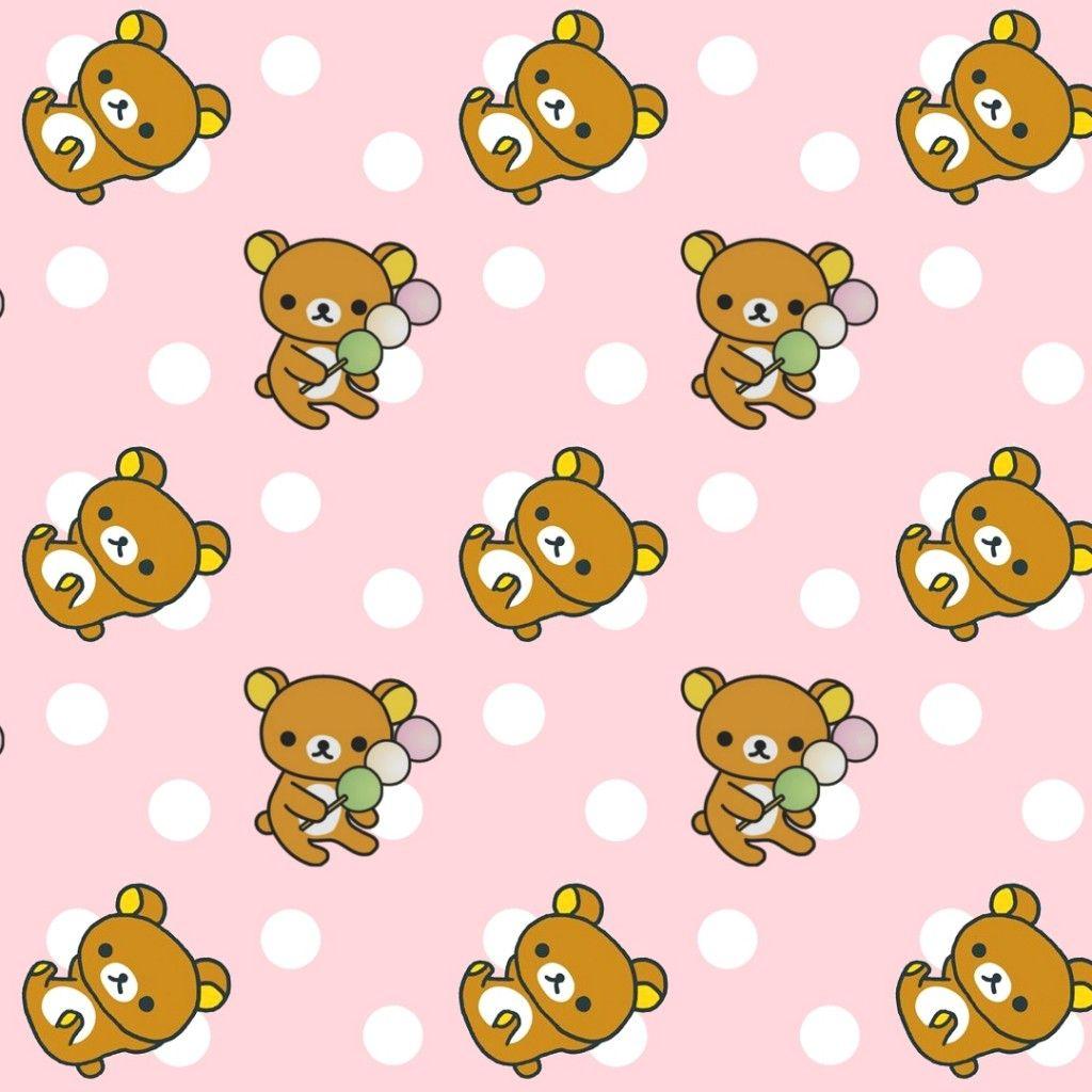 Rilakkuma Wallpaper Pink Background