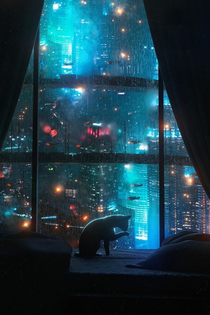 736x1104 Cyberpunk aesthetic, Futuristic art