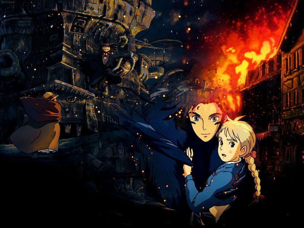 1024x768 Howl's Moving Castle (O Castelo Animado) #Chá com Blog- Versão Otaku