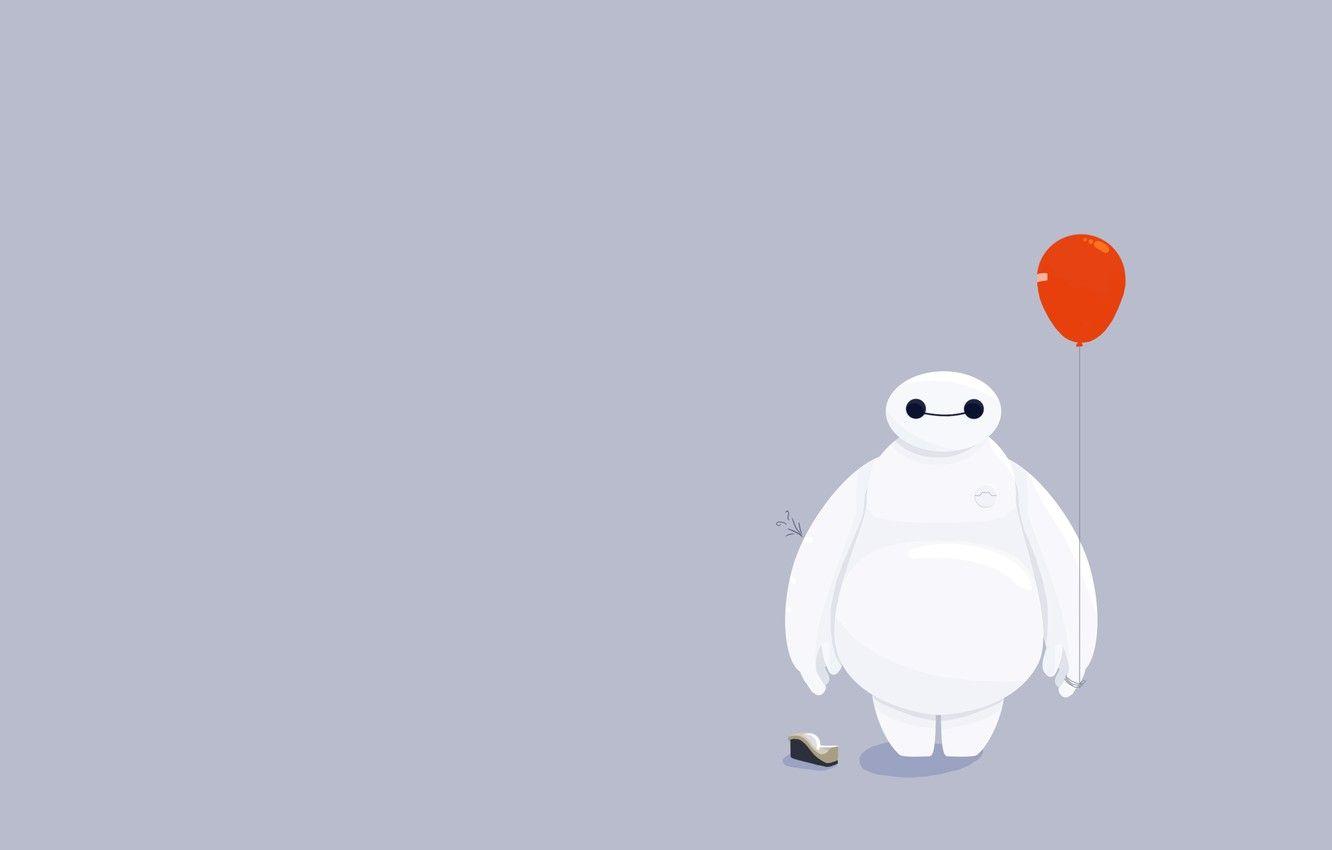 1332x850 Wallpaper ball, Big Hero Baymax, City of heroes image