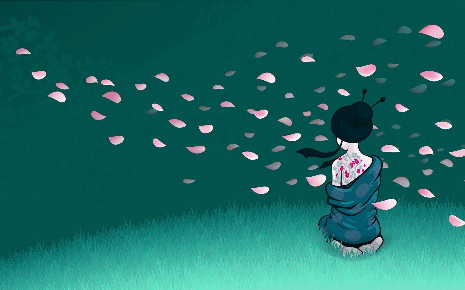 1600x1000 Japanese Wallpaper Beautiful Geisha Wallpaper
