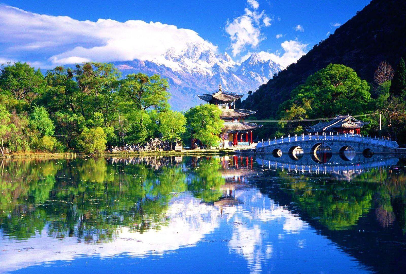 1600x1080 Chinese Scenery Wallpaper HD Picture
