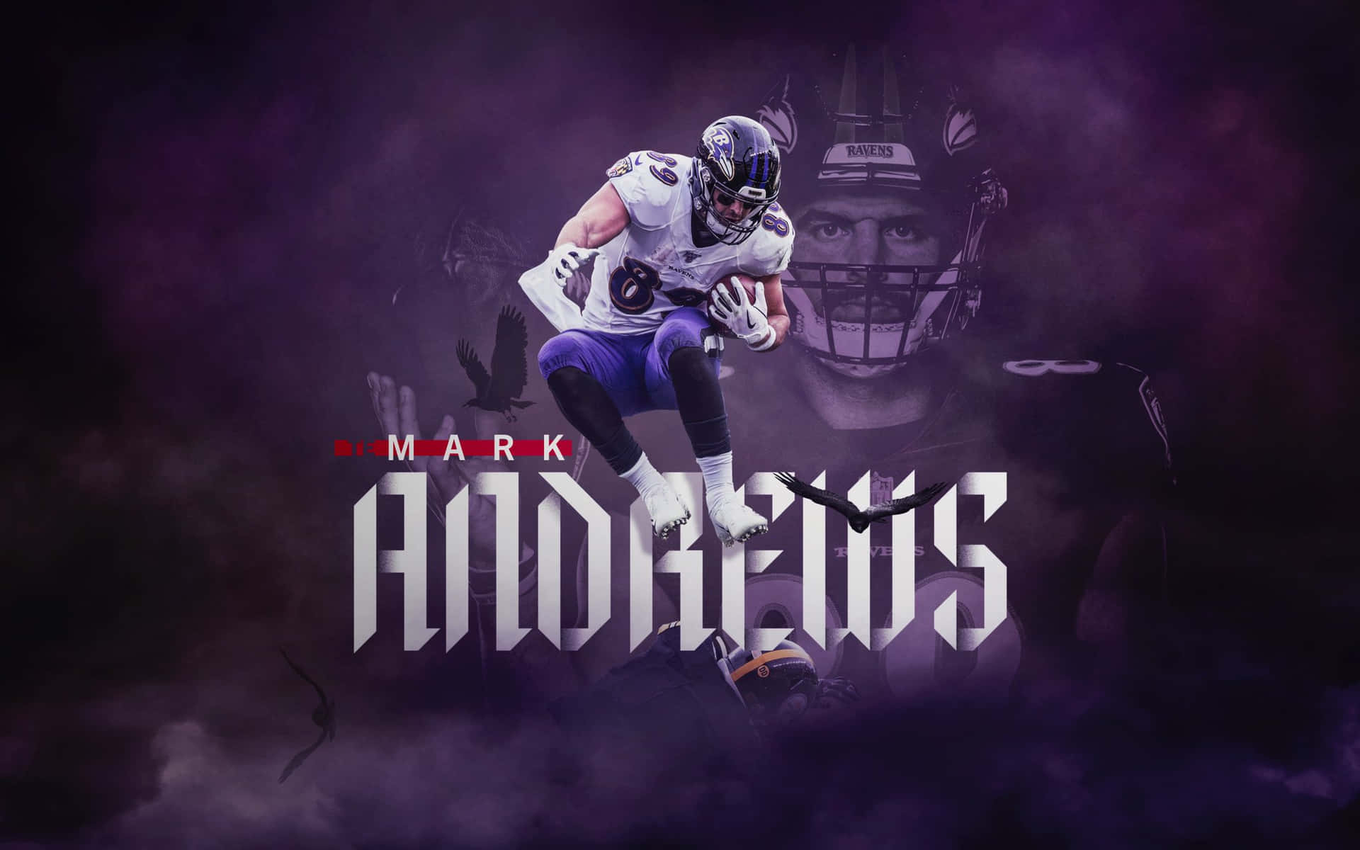 1920x1200 NFL Player Mark Andrews Wallpaper