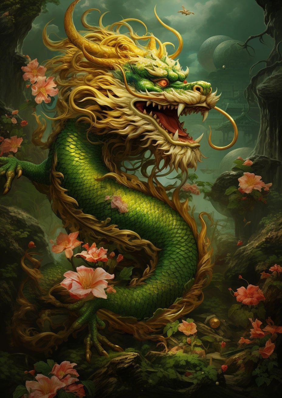 Flower Dragon Wallpapers - Top Free Flower Dragon Backgrounds ...