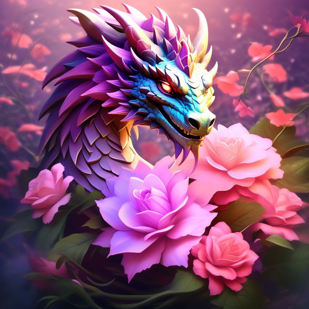 Flower Dragon Wallpapers - Top Free Flower Dragon Backgrounds ...