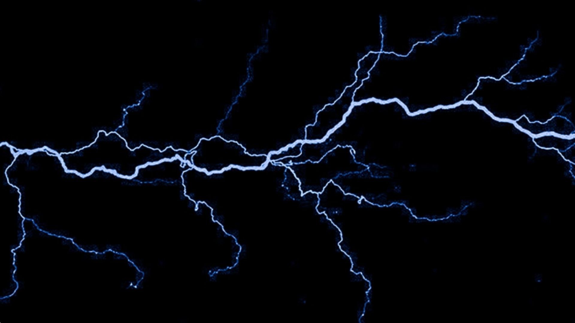 1920x1080 Dark blue lightning
