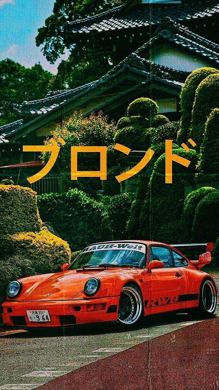 736x1308 Porsche Sports Car in Japan