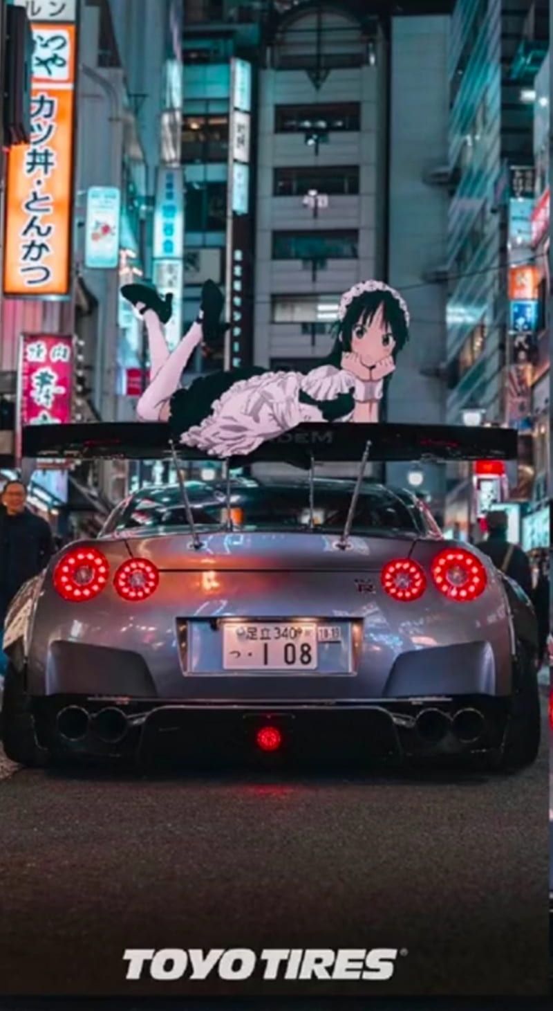 800x1461 Anime car, Anime, Car, Japan, Nice