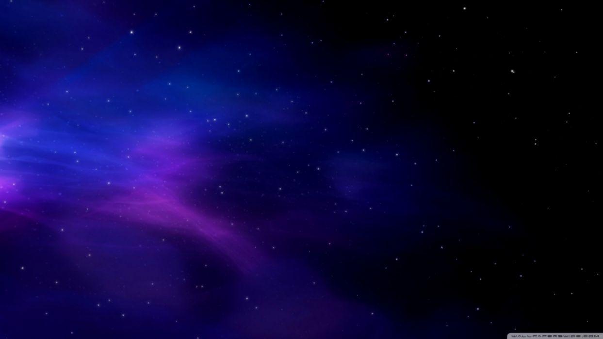 1243x698 Space Stars Purple Wallpaper Free HD