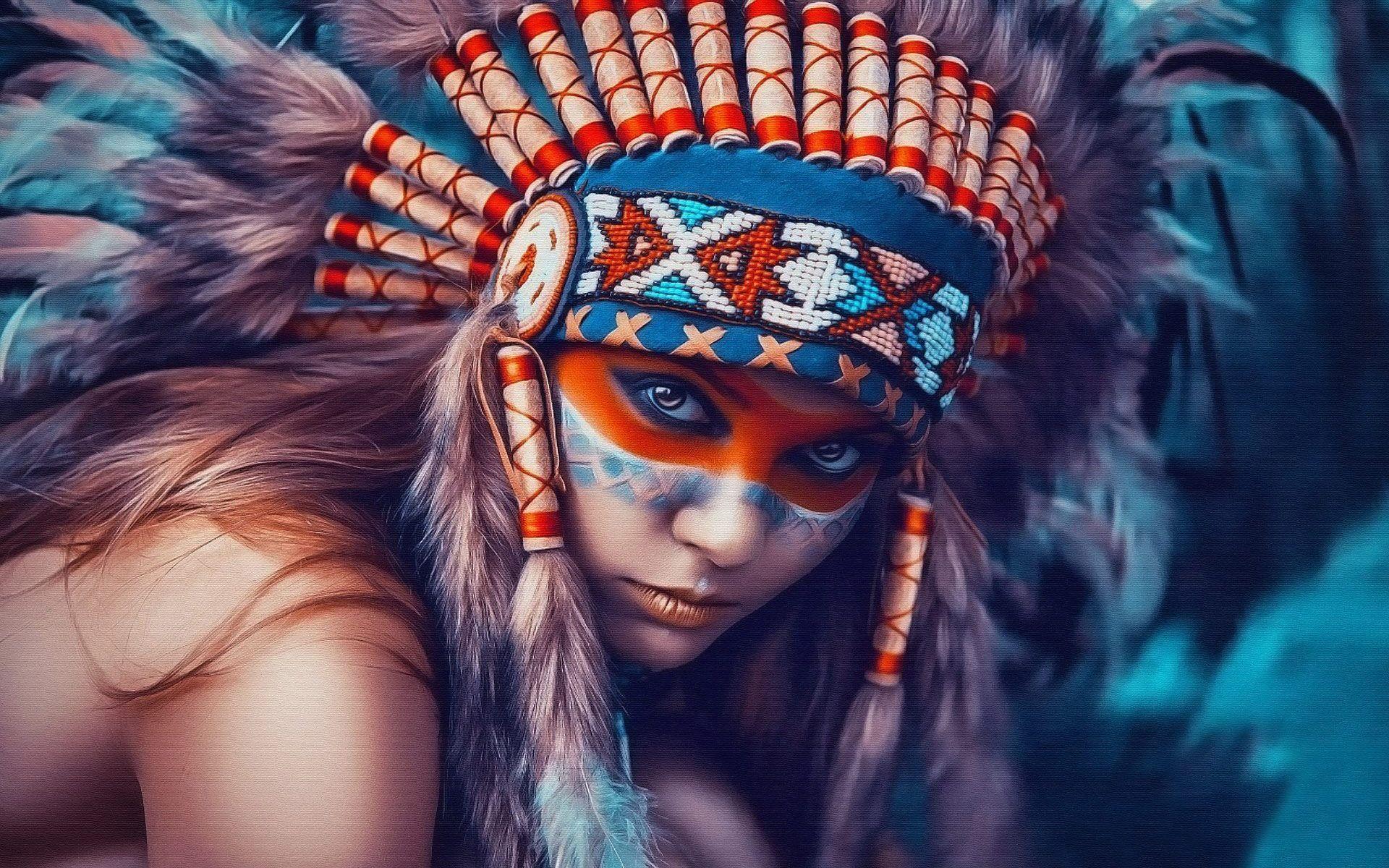 1920x1200 American Indian Wallpaper