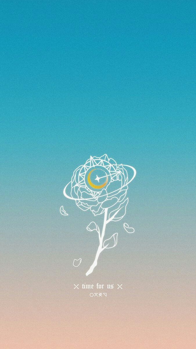 675x1200 Beautiful GFRIEND Logo Sunrise Wallpaper