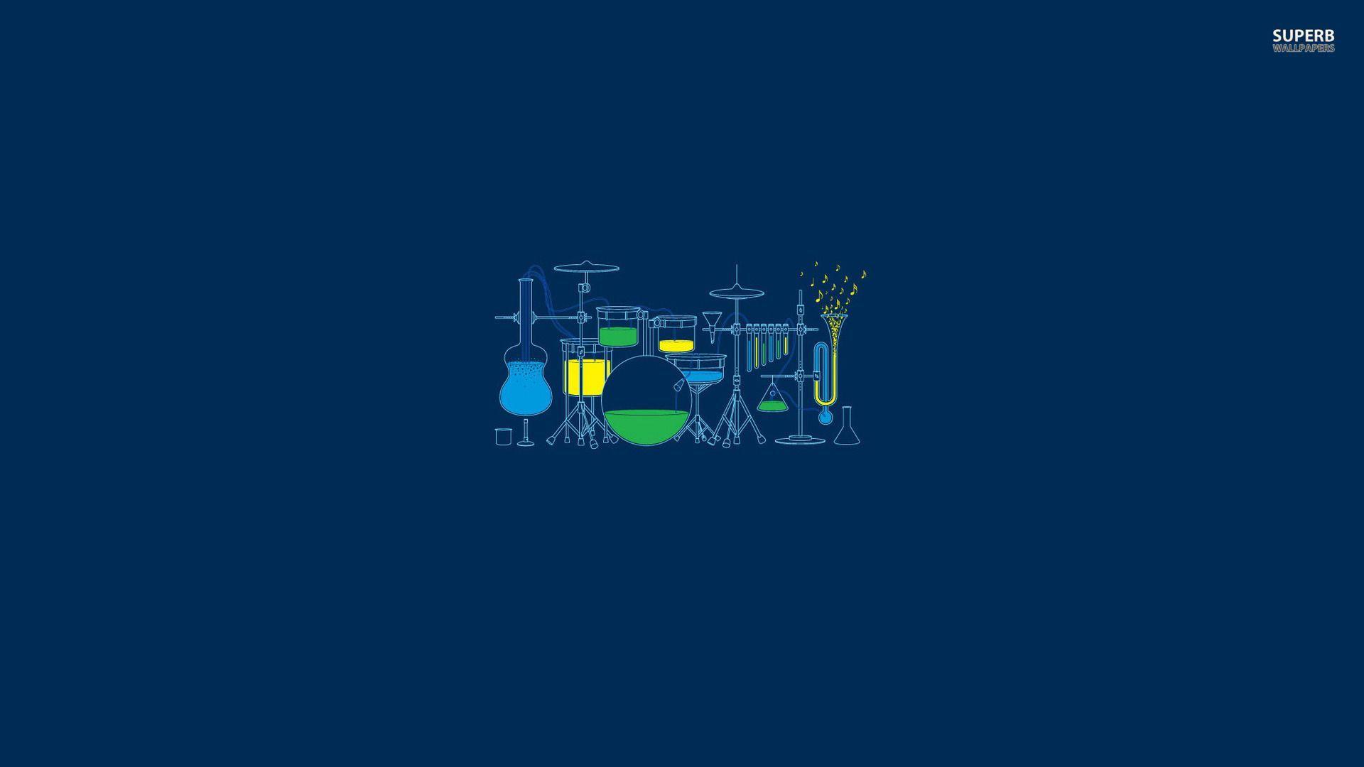1920x1080 Scientific music wallpaper. Minimal Wallpaper. Music