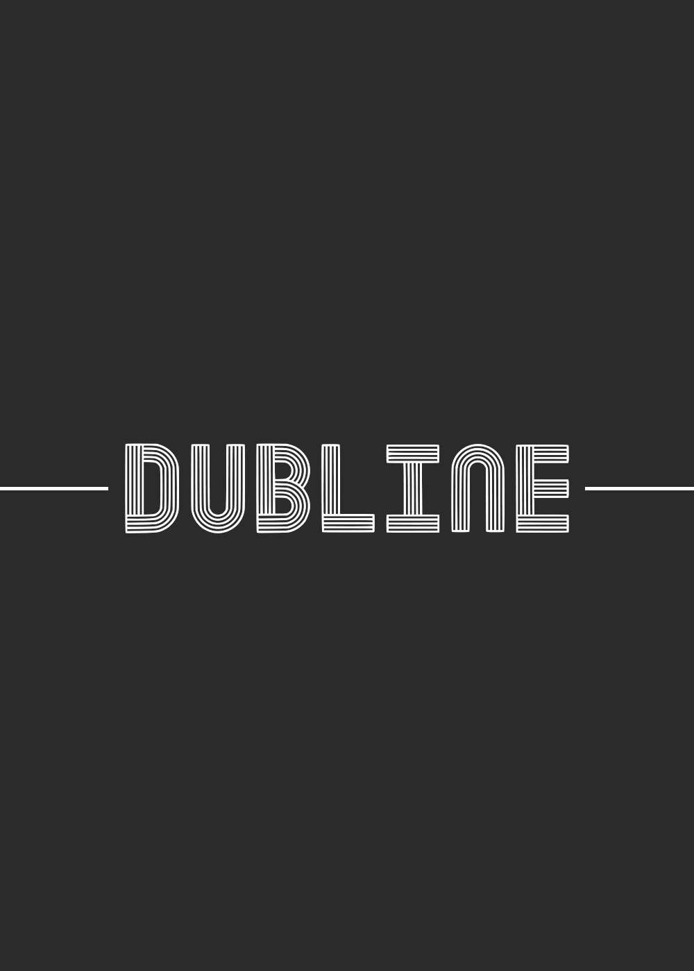 1000x1400 Font Dubline: download and install
