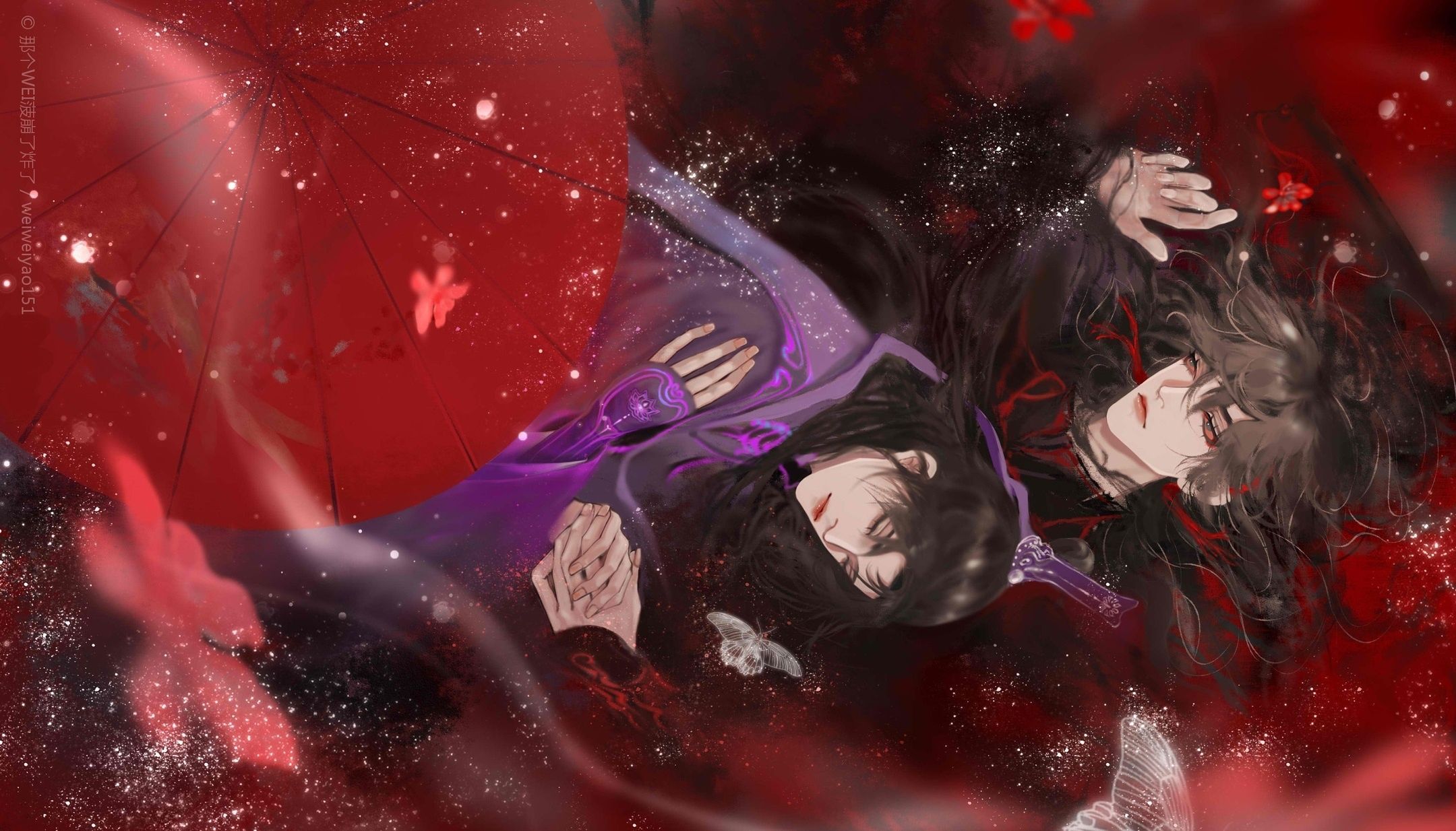 2160x1234 HD desktop wallpaper: Anime, Wei Ying