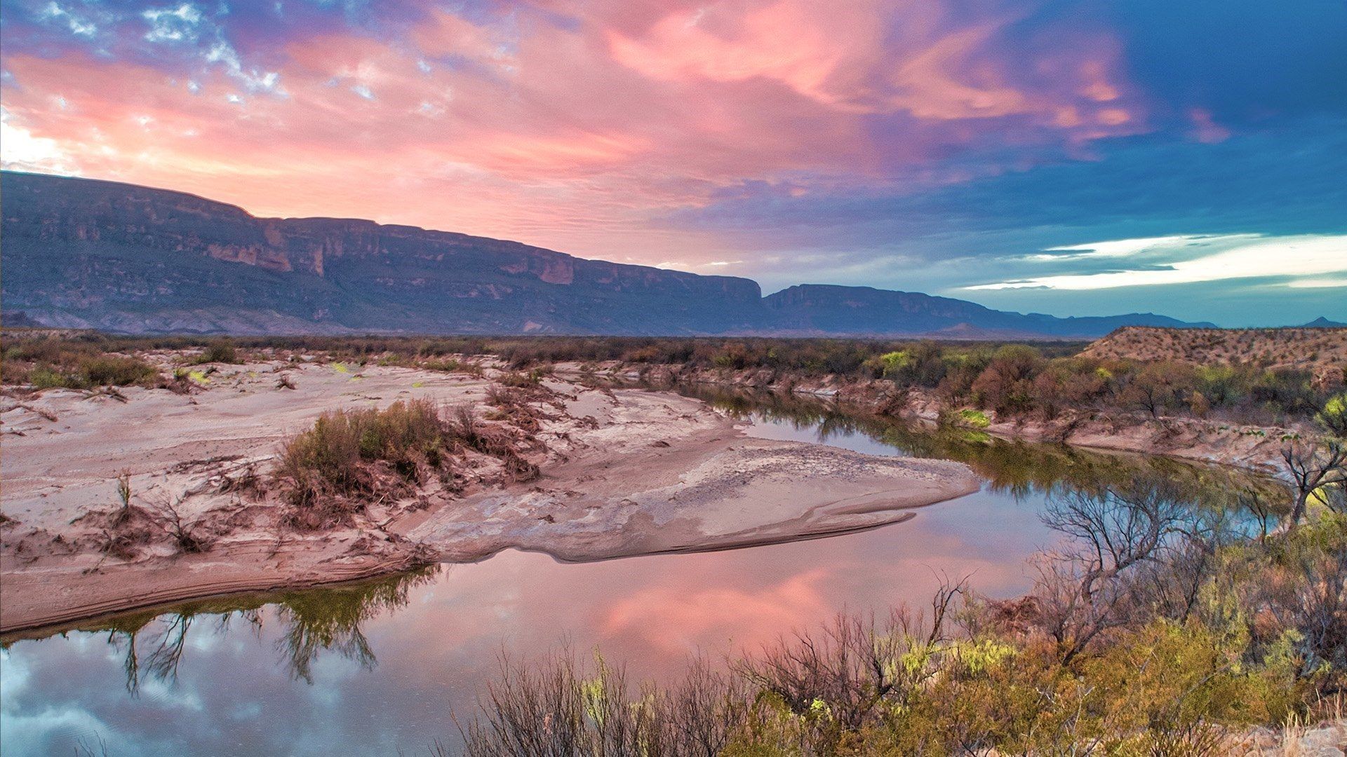 1920x1080 Big Bend National Park: Free of Light