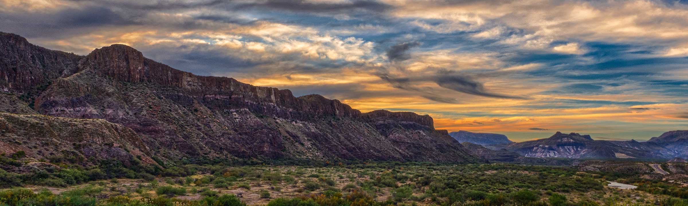 2400x720 Big Bend, Texas