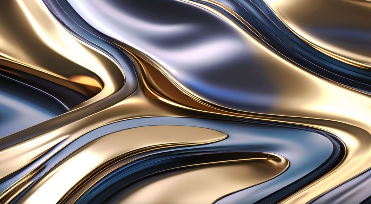 1280x704 metal liquid glossy chrome