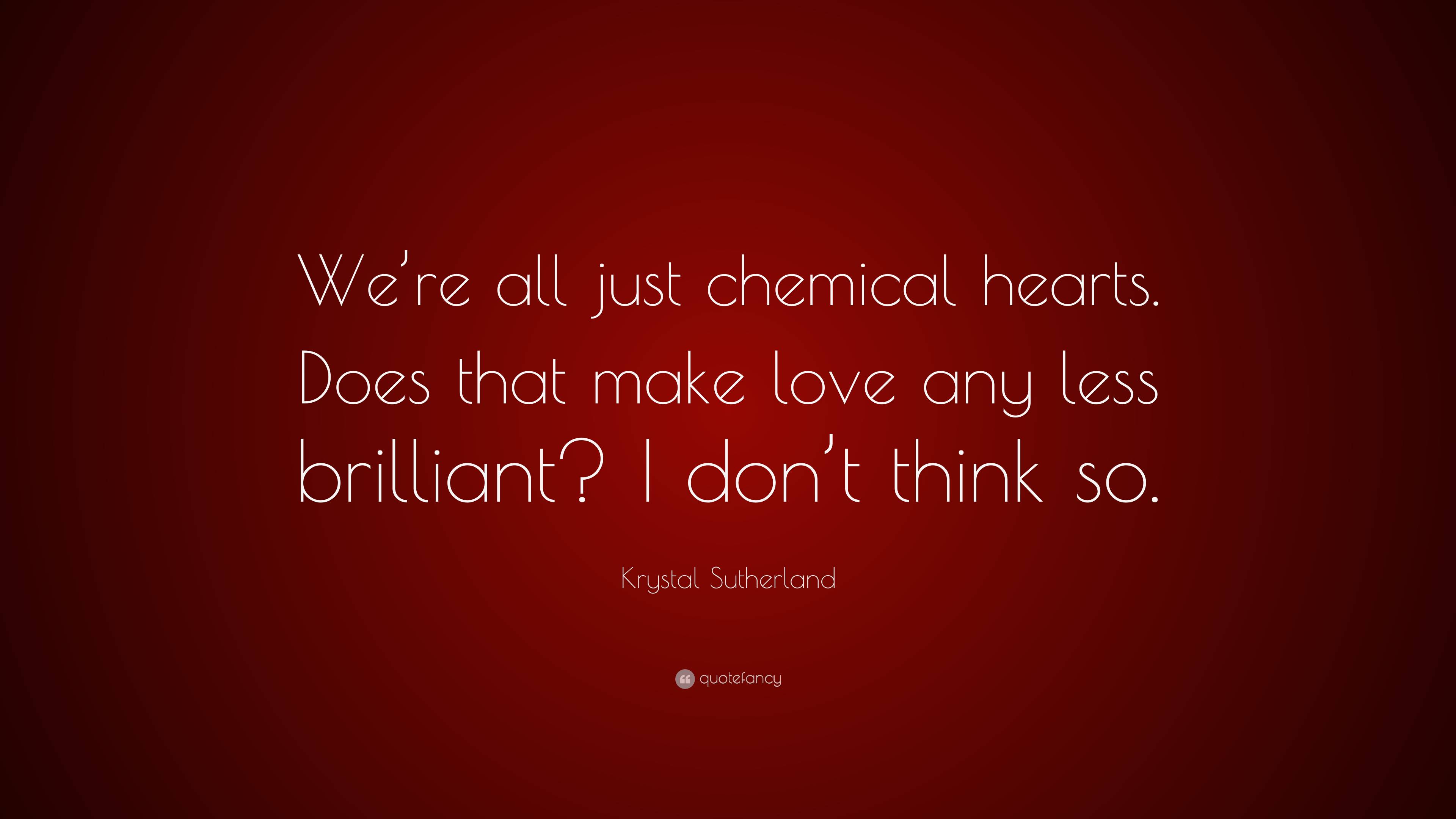 3840x2160 Krystal Sutherland Quote: “We're all