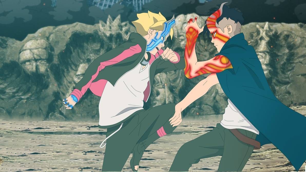 1192x670 Kawaki Karma Wallpaper