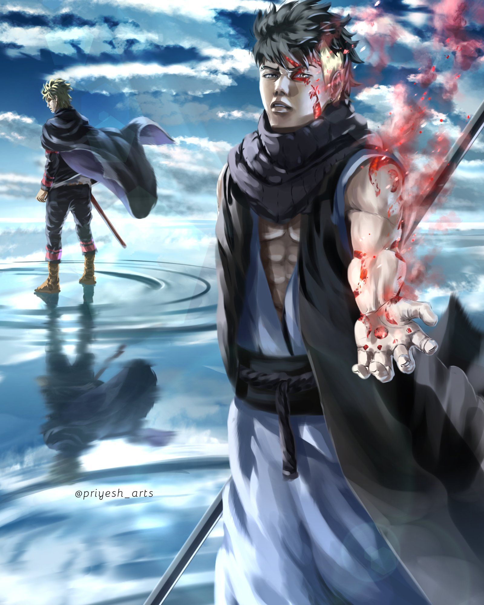 1600x2000 Karma brothers #boruto #kawaki