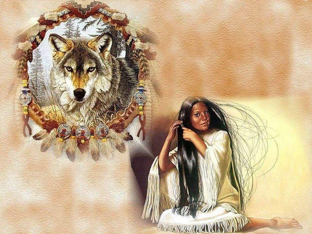 1024x768 Native Indian Wallpaper