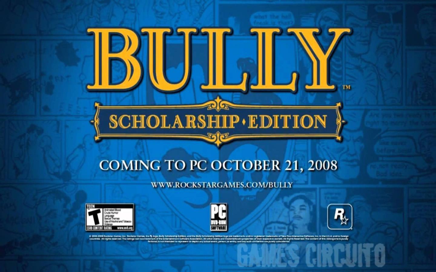 1440x900 Bully Wallpaper Widescreen W25MQJ