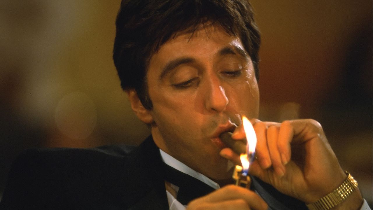 1280x720 Tony Montana Smoking 1280 x 720 HDTV