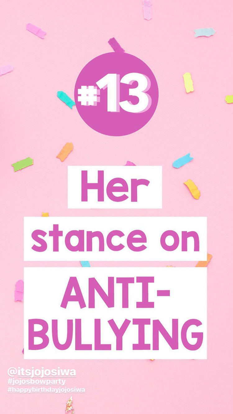 750x1334 Her Stance In Anti Bullying. Jojo Siwa In 2019