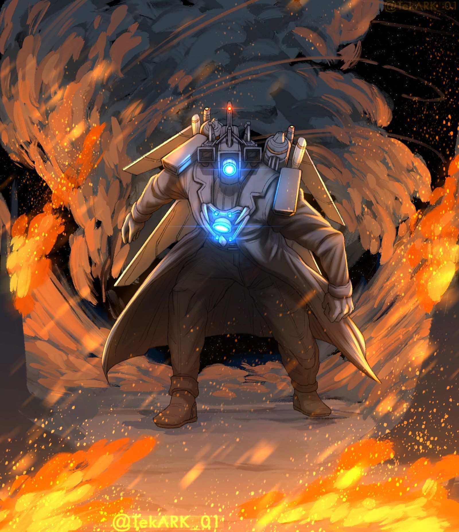 1600x1852 Runic The Wolf / X