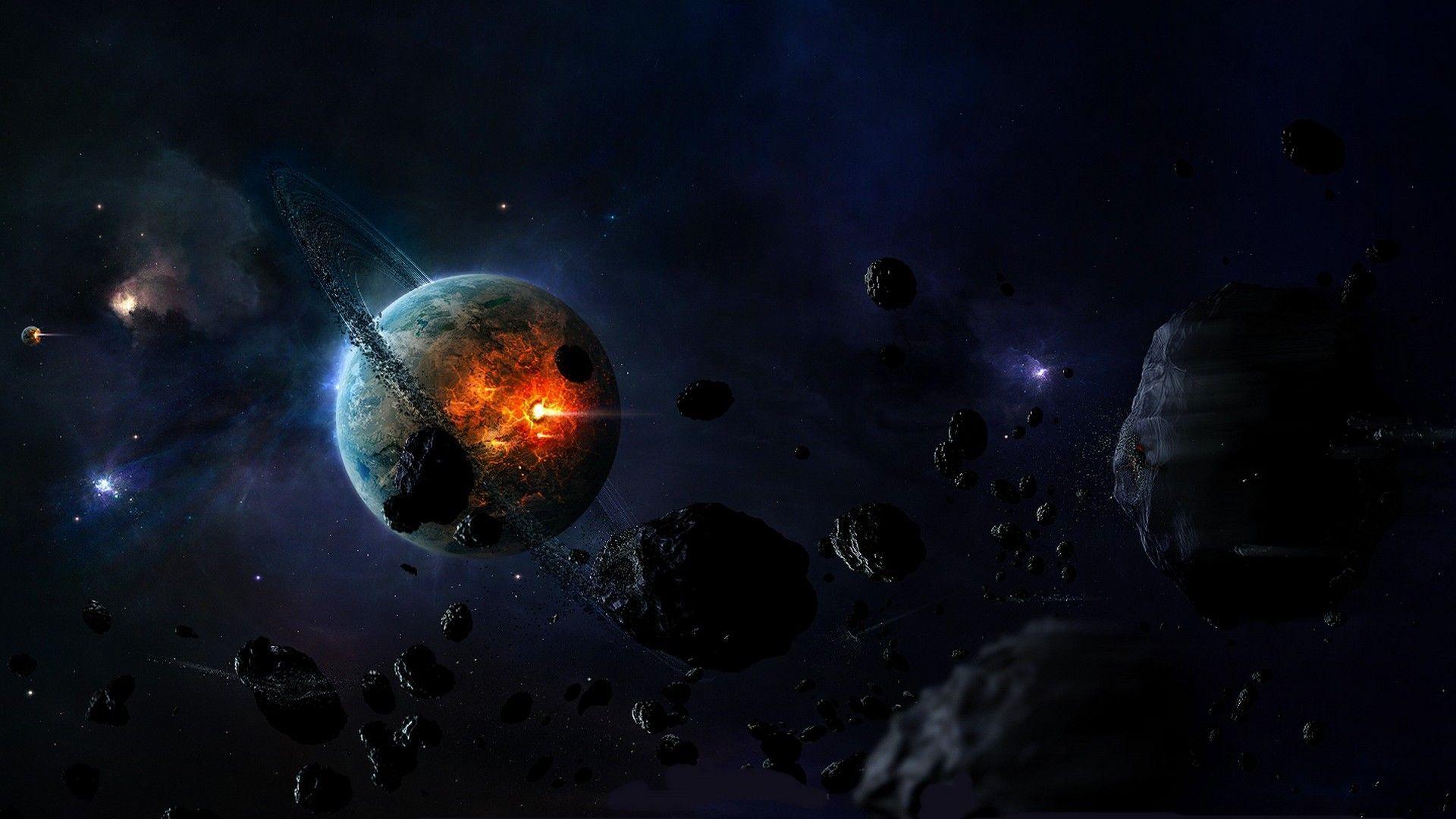 1920x1080 Asteroid Wallpaper
