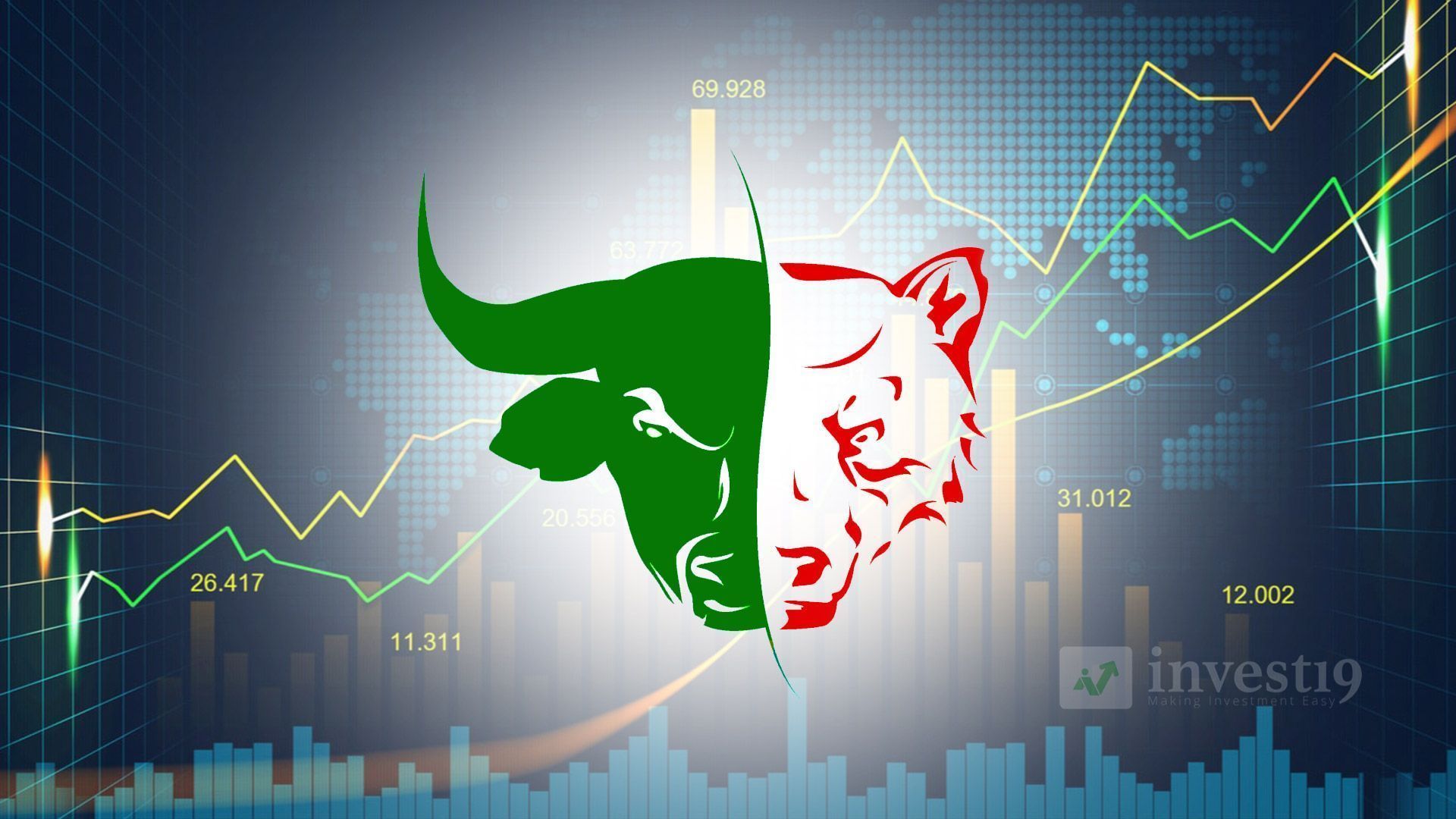 1920x1080 Bull Vs Bear Wallpaper