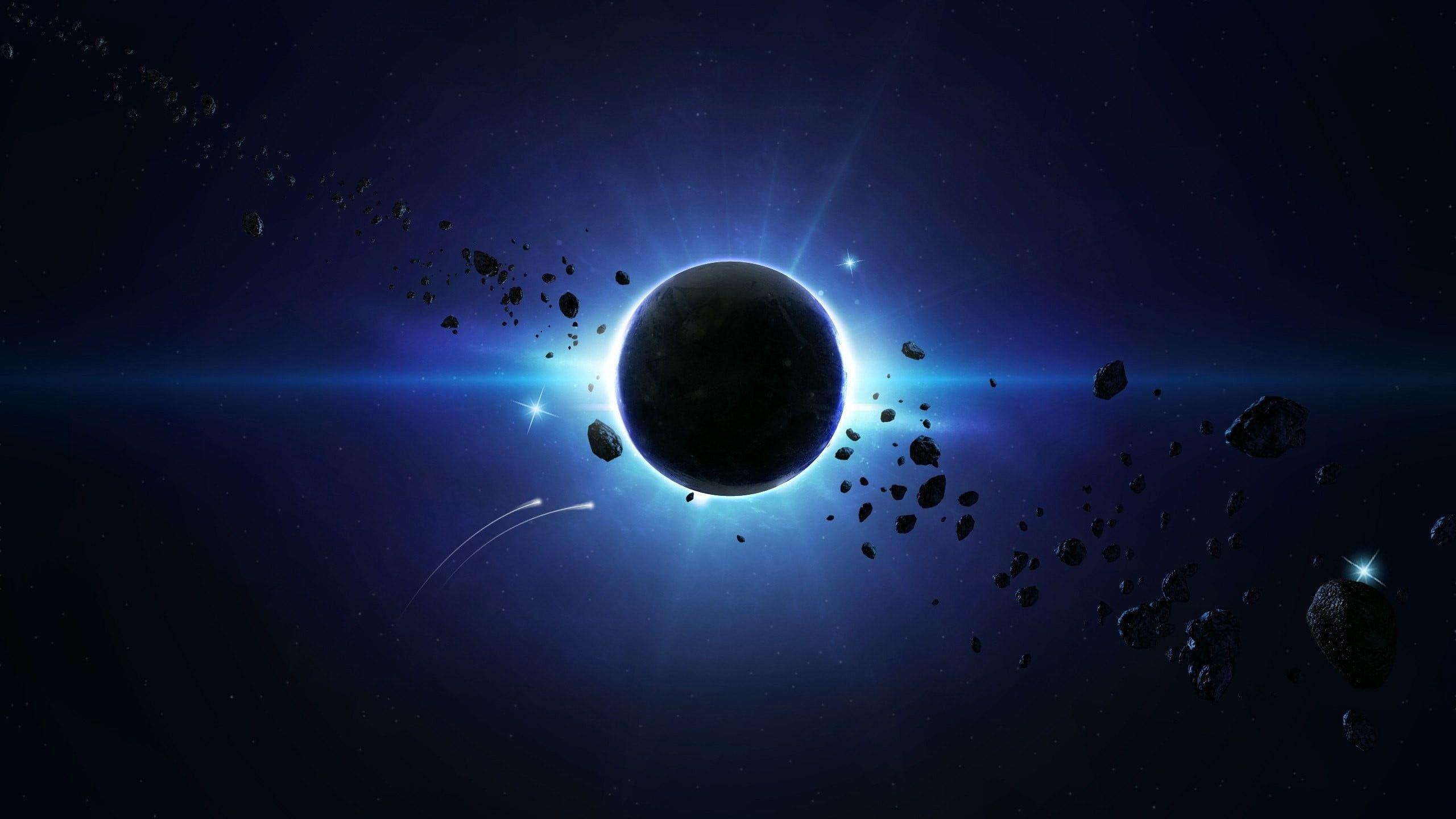 2560x1440 Asteroid Wallpaper background picture
