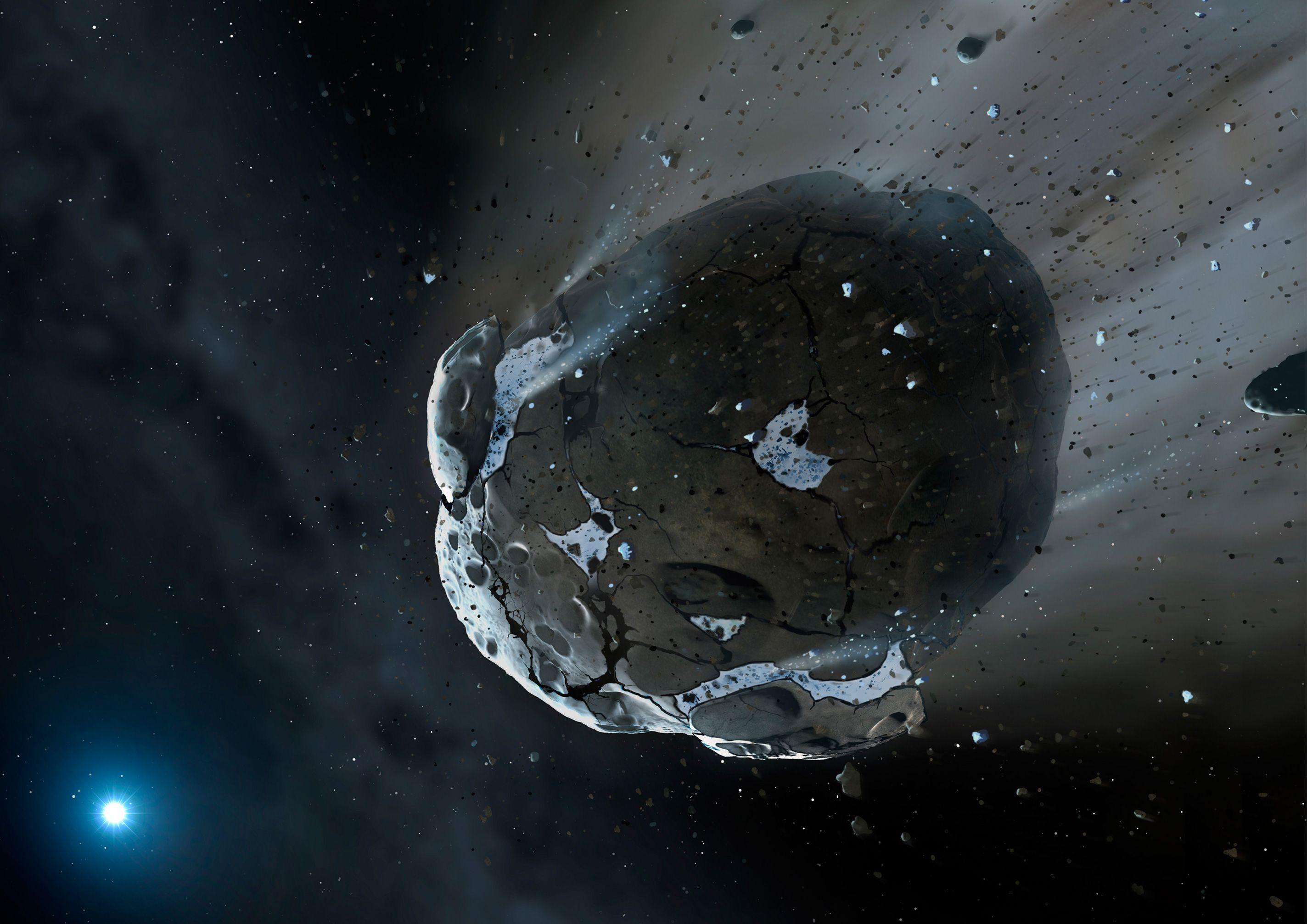 2847x2013 Asteroid Wallpaper HD Background Free Download