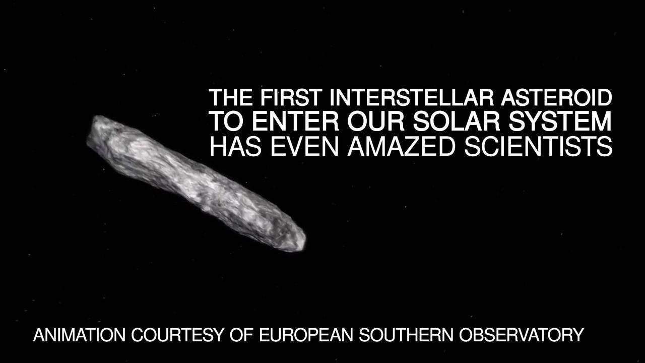 1280x720 Mystery interstellar asteroid Oumuamua 'could be gigantic