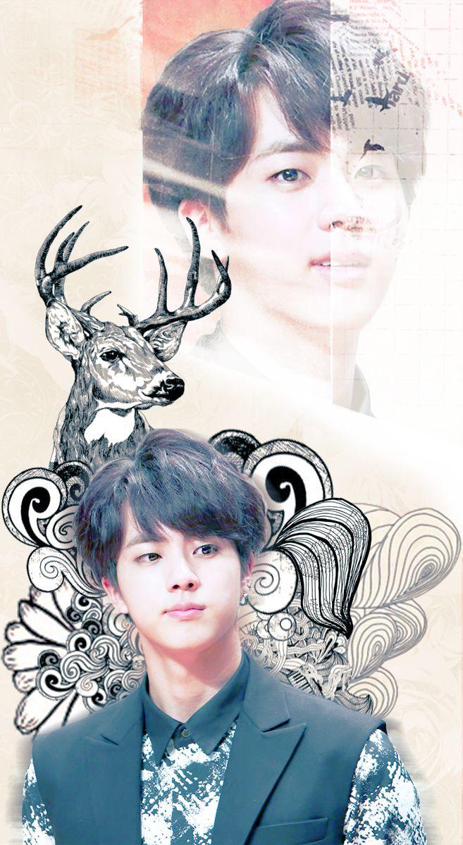 657x1200 Jin BTS Wallpaper