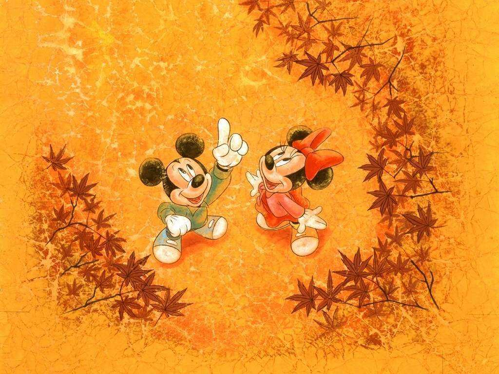 Autumn Mouse Ears autumn disney ears fall forest halloween leaves  mickey HD phone wallpaper  Peakpx