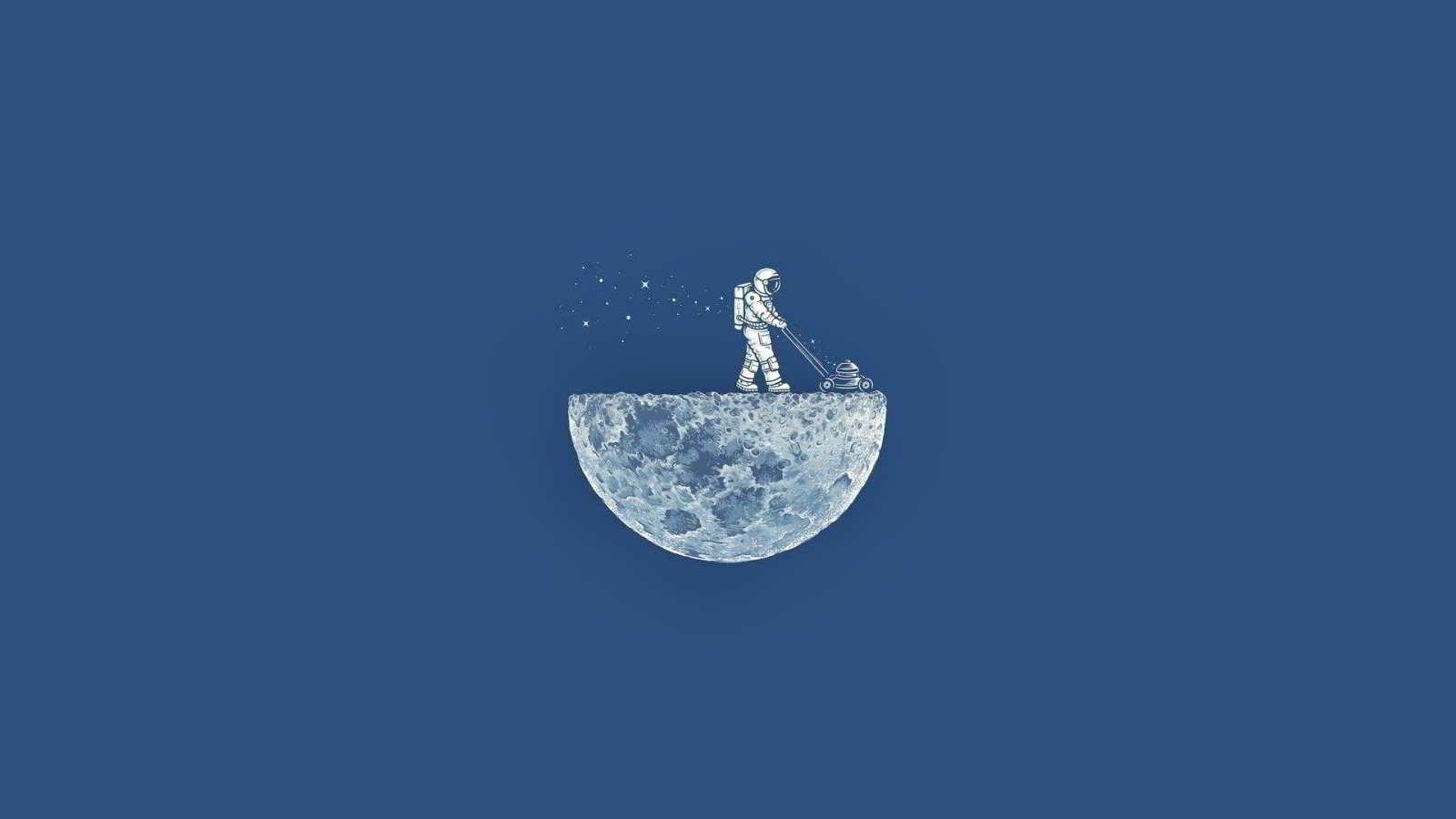 1600x900 Funny Wallpaper. FUNNY. Minimalist wallpaper, Astronaut