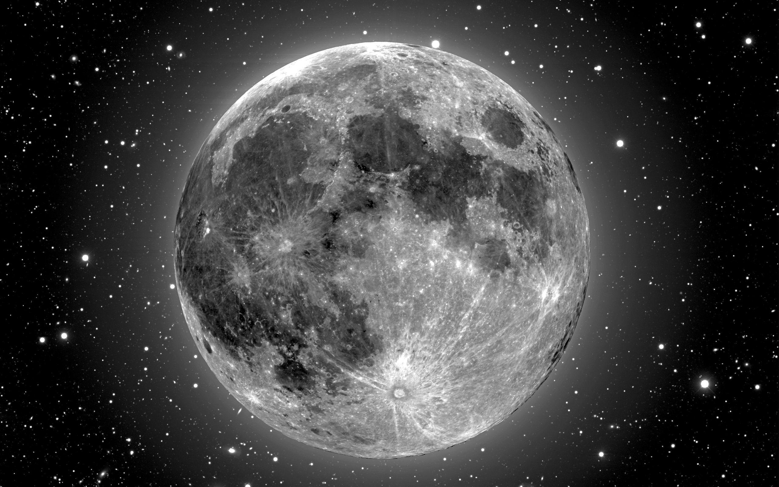 2560x1600 Moon Desktop Wallpaper background picture